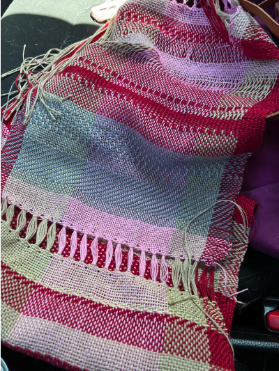 photo of woven fabric